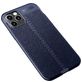 Mobigear Luxury iPhone 12 Hülle Flexibles TPU Backcover - Blau