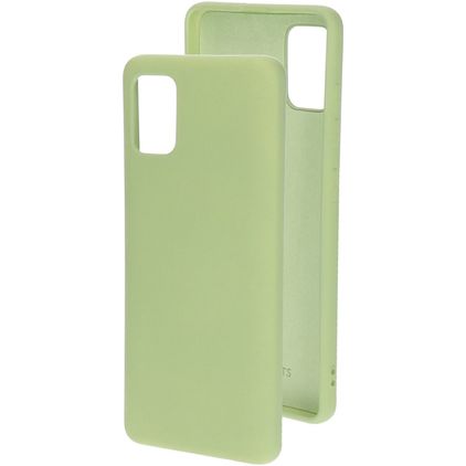 Mobiparts Samsung Galaxy A51 Silikon Hülle Backcover - Pistache Green