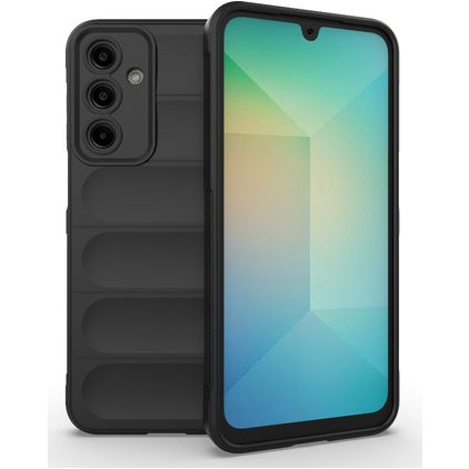 Mobigear Bumpy Samsung Galaxy A16 TPU (flexibel) Backcover - Schwarz