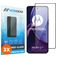 Mobigear Premium Motorola Moto G84 Panzerglas Displayschutz - Hüllenfreundlich - Schwarz (3er Pack)