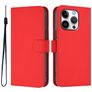 Mobigear Urban Wallet iPhone 16 Pro Hülle Klapphülle Geldbörse - Rot