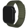 Mobilize Magnetic Silikon Apple Watch Armband Magnetverschluss - 42/41/40/38 mm - Grün