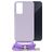 Mobilize Lanyard Gelly Samsung Galaxy A35 TPU (flexibel) Handykette - Pastel Purple