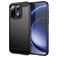 Mobigear Brushed Slim OnePlus 15 Hülle Flexibles TPU Backcover - Schwarz