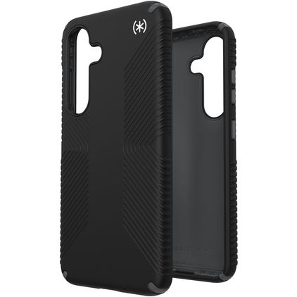 Speck Presidio2 Grip Samsung Galaxy S25 Hülle Hardcase Backcover Stoßfest - Schwarz