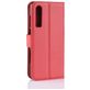 Mobigear Classic Huawei P30 Hülle Klapphülle Geldbörse - Rot