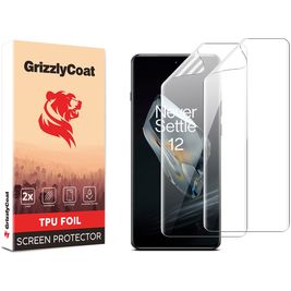 GrizzlyCoat OnePlus 12 Hydrogel TPU Displayschutz - Hüllenfreundlich (2er Pack)