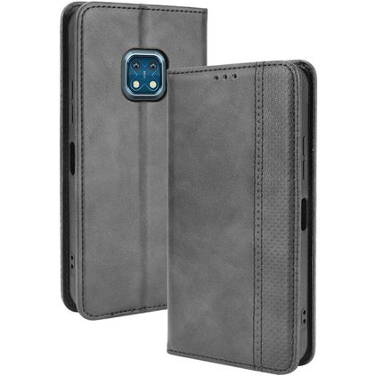 Mobigear Sensation Nokia XR20 Klapphülle Portemonnaie - Schwarz