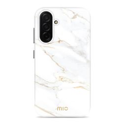 MIO Samsung Galaxy A27 MagSafe Hülle Hardcase Backcover - White Marble