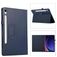 Mobigear Classic Samsung Galaxy Tab S11 Hülle Klapphülle + Stifthalter - Dunkelblau