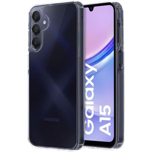 Mobiparts Classic Durchsichtig Samsung Galaxy A15 Hülle Hardcase Backcover - Transparent