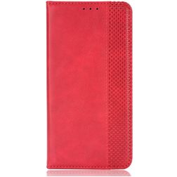 Mobigear Sensation Nokia C22 Hülle Klapphülle Geldbörse - Rot