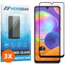 Mobigear Premium Samsung Galaxy A31 Panzerglas Gehärtetes Glas Displayschutz - Hüllenfreundlich - Schwarz (3er Pack)