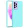 Mobigear Colors Samsung Galaxy A73 Hülle Flexibles TPU Backcover - Türkis