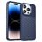 Mobigear Groove iPhone 15 Pro Max Hülle Flexibles TPU Backcover - Blau