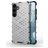 Mobigear Honeycomb Samsung Galaxy S24 Plus Hülle Hardcase Backcover Stoßfest - Weiß