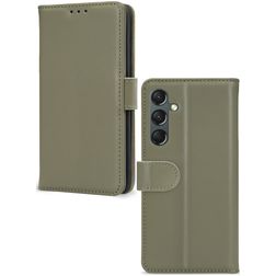 Mobilize Premium Gelly Wallet Samsung Galaxy A24 Hülle Klapphülle Geldbörse - Grün