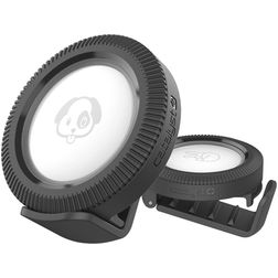 Catalyst Stealth Apple AirTag Hülle Flexibles Silikon Schlüsselanhänger - Stealth Black