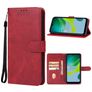 Mobigear Wallet Motorola Moto E13 Hülle Klapphülle Geldbörse - Rot