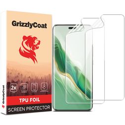 GrizzlyCoat HONOR Magic 6 Pro Hydrogel TPU Displayschutz - Hüllenfreundlich (2er Pack)