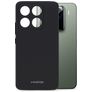 Mobilize Rubber Gelly Xiaomi 15 Pro Hülle Flexibles TPU Backcover - Schwarz