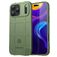 Mobigear Rugged Shield iPhone 17 Pro Max Hülle Flexibles TPU Backcover Stoßfest - Grün