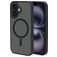 Mobiparts Hardcover iPhone 16 MagSafe Hülle Hardcase Backcover - Satin Black
