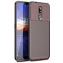 Mobigear Racing Nokia 3.2 Hülle Flexibles TPU Backcover - Braun