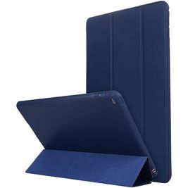 Mobigear Tri-Fold Gel iPad 7 (2019) Hülle TPU,Kunstleder Klapphülle - Blau