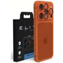 Elite iPhone 17 Pro Panzerglas Gehärtetes Glas Kameralinsen Schutz - Hüllenfreundlich - Orange