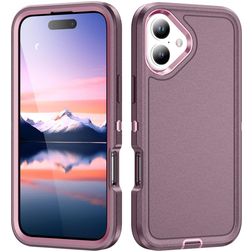 Mobigear Rugged iPhone 17 Hülle Hardcase Backcover Stoßfest - Lila