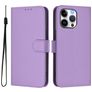 Mobigear Urban Wallet iPhone 16 Pro Max Hülle Klapphülle Geldbörse - Lila