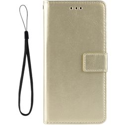 Mobigear Wallet LG K51s Hülle Klapphülle Geldbörse - Gold