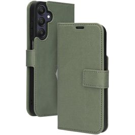 Mobiparts Classic Wallet Samsung Galaxy A25 Hülle Klapphülle Geldbörse - Stone Green