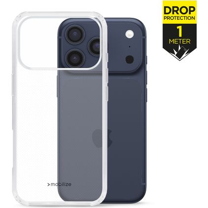Mobilize Naked Protection Durchsichtig iPhone 17 Pro Max MagSafe Hülle Hardcase Backcover Stoßfest - Transparent