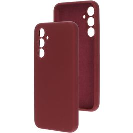 Mobiparts Samsung Galaxy A54 Silikon Hülle Backcover - Plum Red
