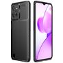 Mobigear Racing Realme C31 Hülle Flexibles TPU Backcover - Schwarz