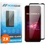 Mobigear Premium ASUS ROG Phone 6 Panzerglas Gehärtetes Glas Displayschutz - Hüllenfreundlich - Schwarz (2er Pack)