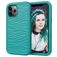 Mobigear Wave iPhone 12 Pro Max Hülle Hardcase Backcover Stoßfest - Türkis