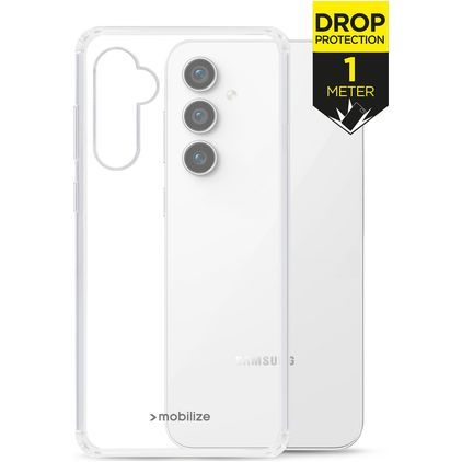 Mobilize Naked Protection Transparent Samsung Galaxy S23 FE Hardcase Backcover Shockproof - Transparent