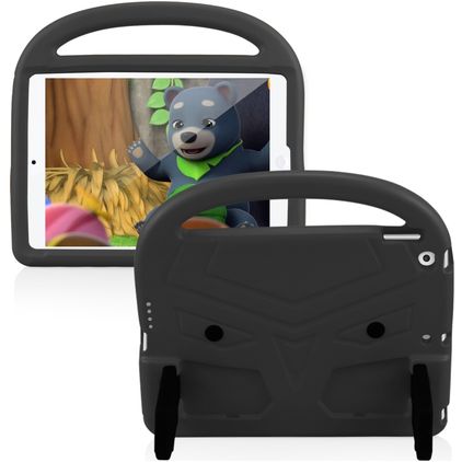 Mobigear Buddy iPad 7 (2019) Tablet Hülle für Kinder mit Tragegriff - Schwarz
