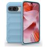 Mobigear Bumpy Google Pixel 9 Pro Hülle Flexibles TPU Backcover - Blau