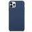 Mobigear Rubber Touch iPhone 15 Pro Max Silikon Hülle Backcover - Dunkelblau