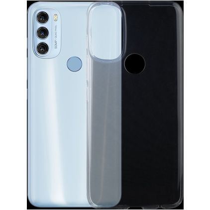 Mobigear Ultra Thin Transparent Motorola Moto G71 5G TPU (flexibel) (extra dünn) Backcover - Transparent