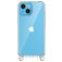 Mobigear Bungy iPhone 15 Hardcase Backcover - Silber