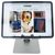 Valenta Aluminum Foldable Tablet-Ständer - Silber Universal