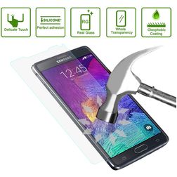 Mobigear Samsung Galaxy Note 4 Panzerglas Gehärtetes Glas Displayschutz - Hüllenfreundlich