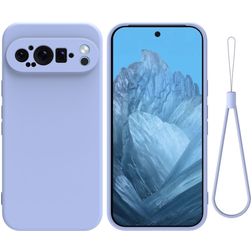 Mobigear Colors Google Pixel 9 Pro XL Hülle Flexibles TPU Backcover - Lila