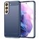 Mobigear Brushed Slim Samsung Galaxy S23 Hülle Flexibles TPU Backcover - Blau