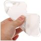 Mobigear Marble iPhone SE (2020) Hülle Flexibles TPU Backcover - Weiß